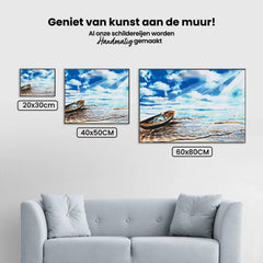 Diamantmalerei - Boot am Meeresrand - SEOS Shop ®