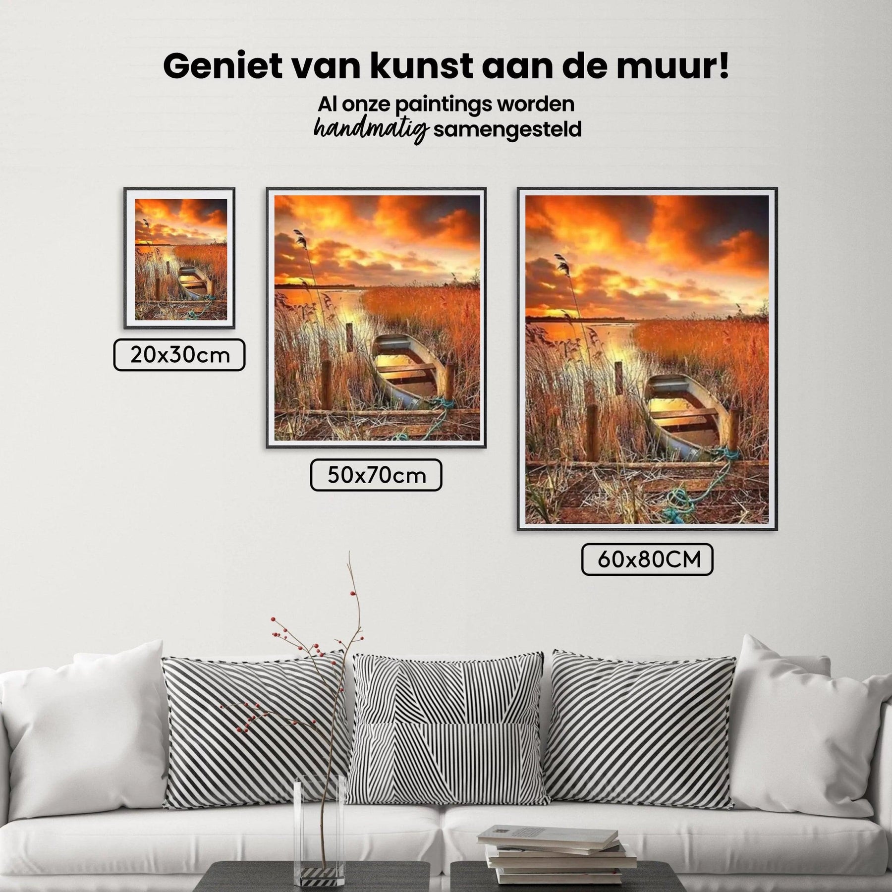 Diamantmalerei - Boot auf dem Wasser - SEOS Shop ®