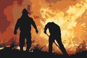 Diamantmalerei - Feuerwehrleute im Einsatz - SEOS Shop ®