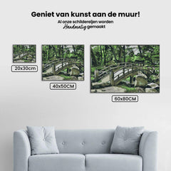 Diamond Painting - Brücke im Garten - SEOS Shop ®