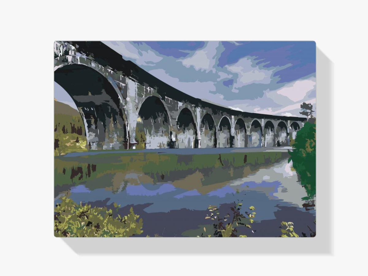 Diamantmalerei - Brücke über den See - SEOS Shop ®