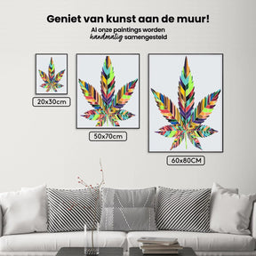 Diamantmalerei - Cannabisblatt - SEOS Shop ®