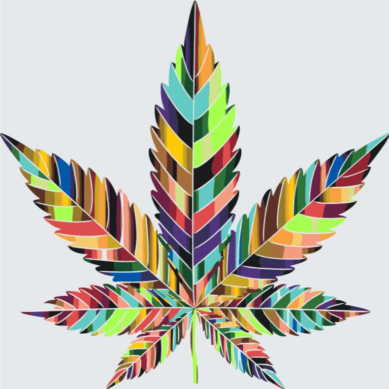 Diamantmalerei - Cannabisblatt - SEOS Shop ®