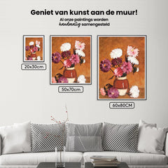 Diamantmalerei - Chrysanthemen und Scrubs - SEOS Shop ®
