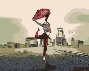 Diamantmalerei – Tanzen in den Straßen der Stadt – SEOS Shop ®