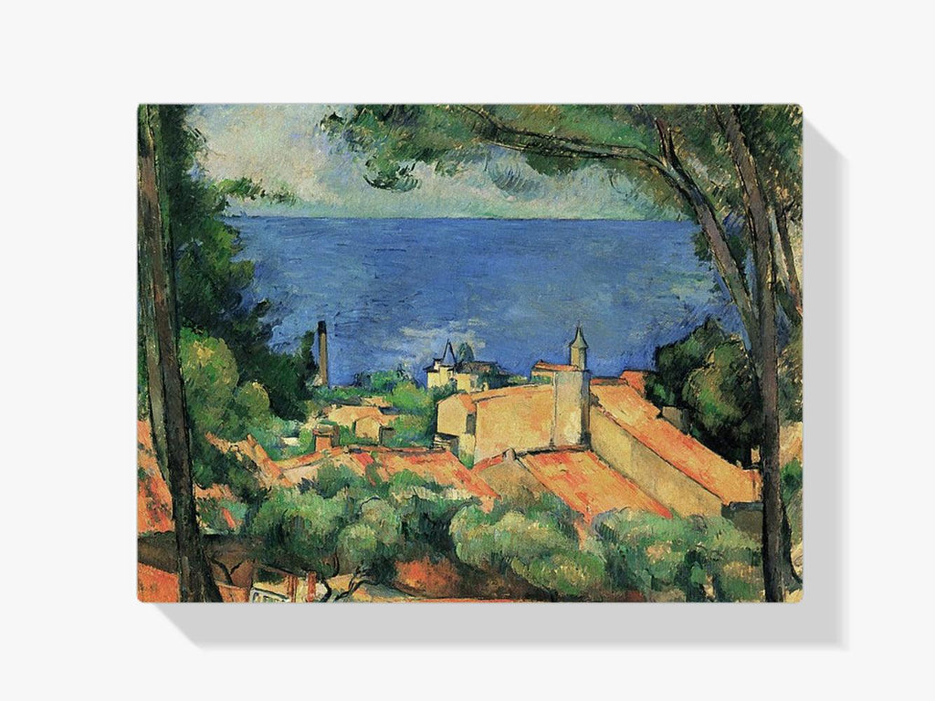 Diamond Painting - Die L'estaque mit roten Dächern - SEOS Shop ®