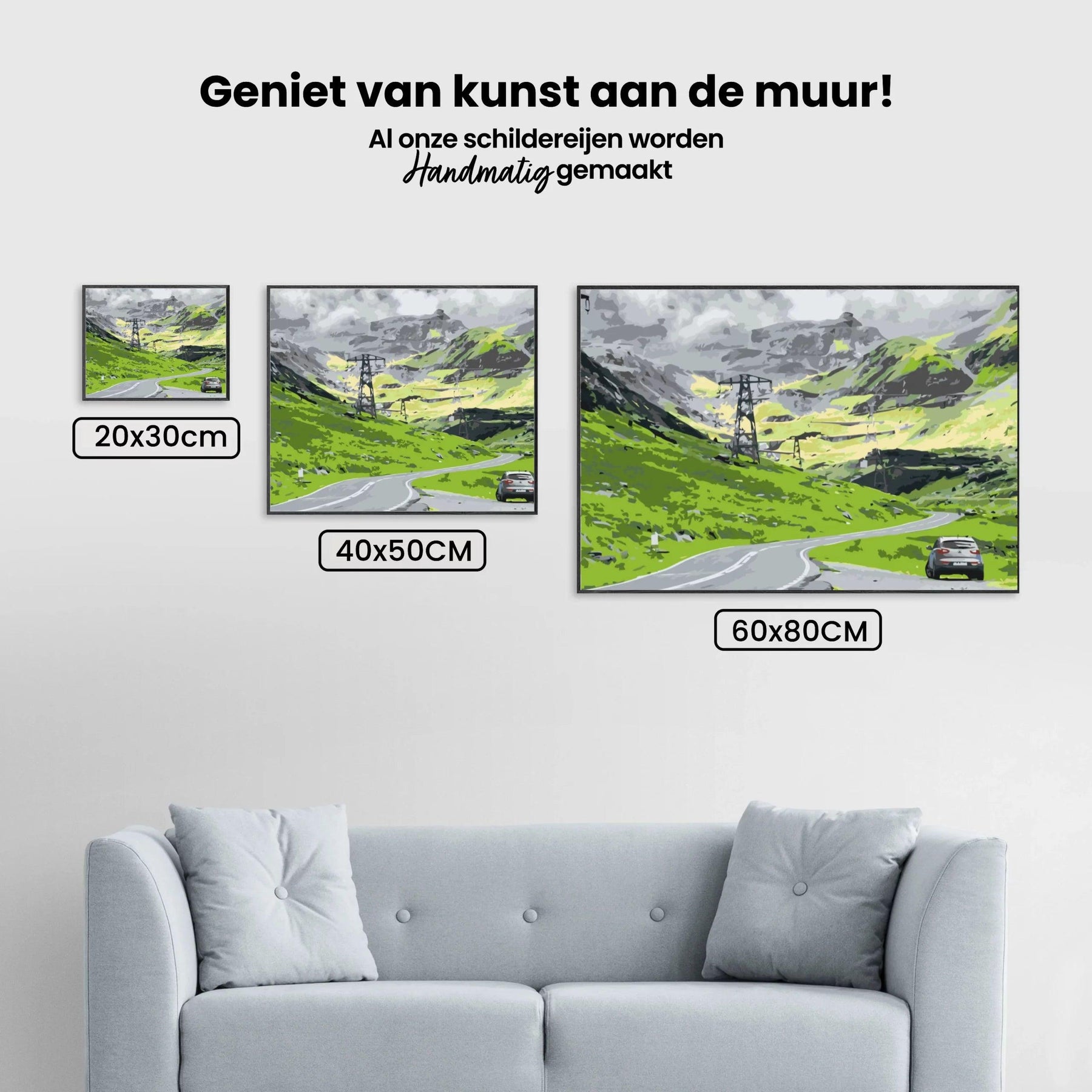 Diamantmalerei - Die Transfagarasan-Straße in Rumänien - SEOS Shop ®