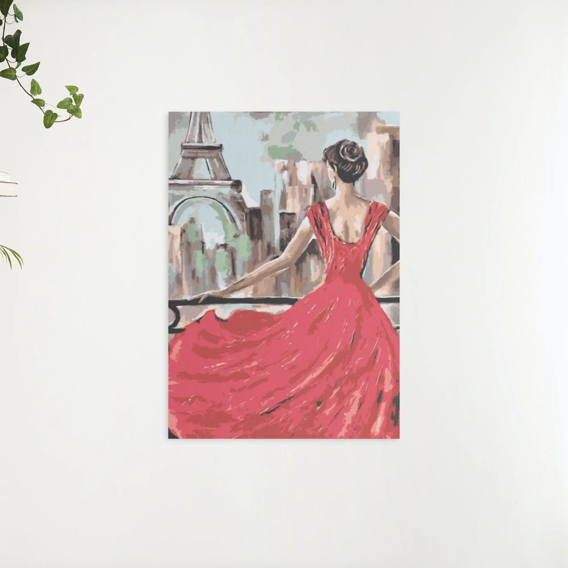 Diamantmalerei - Die Dame in Rot - SEOS Shop ®