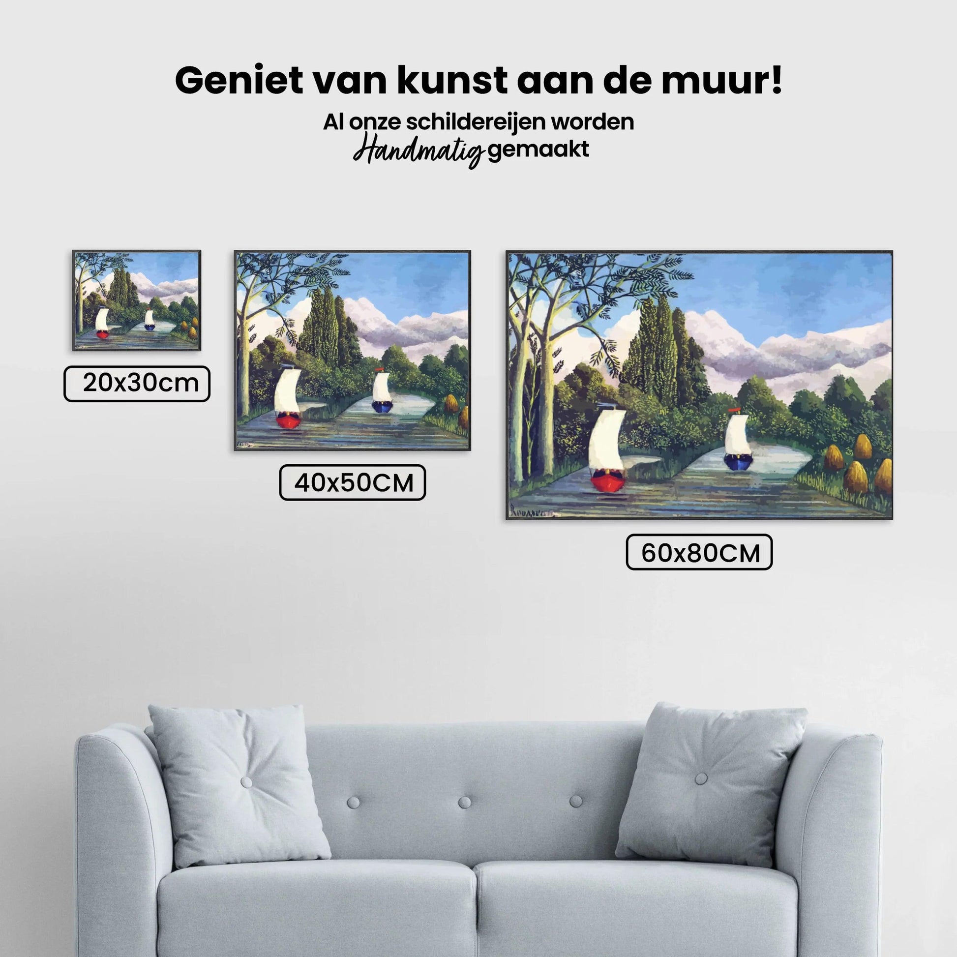 Diamond Painting - Die Ufer der Oise - SEOS Shop ®