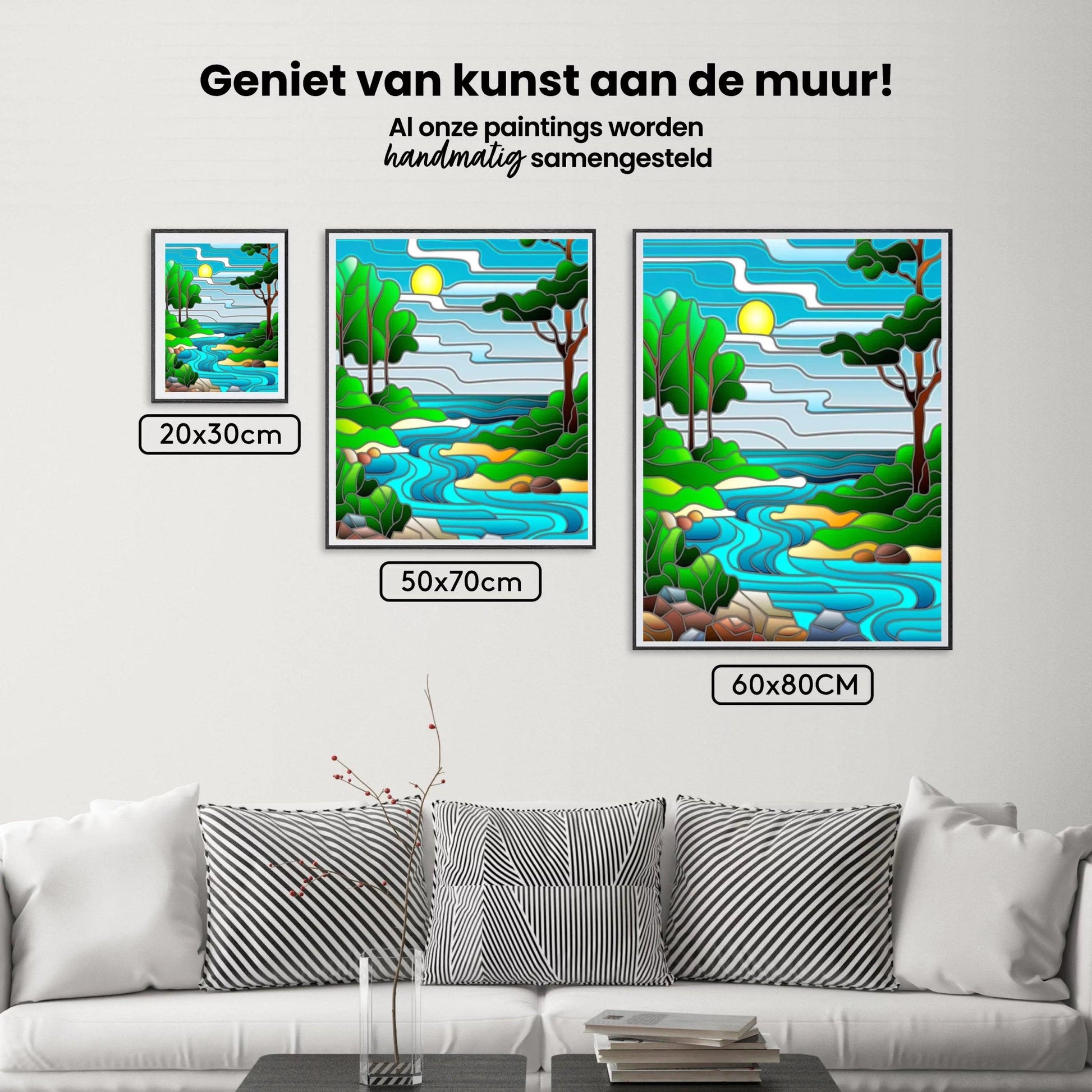 Diamantmalerei - Der Fluss - SEOS Shop ®