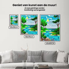 Diamantmalerei - Der Fluss - SEOS Shop ®