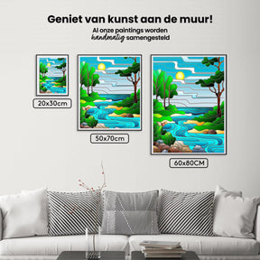 Diamantmalerei - Der Fluss - SEOS Shop ®