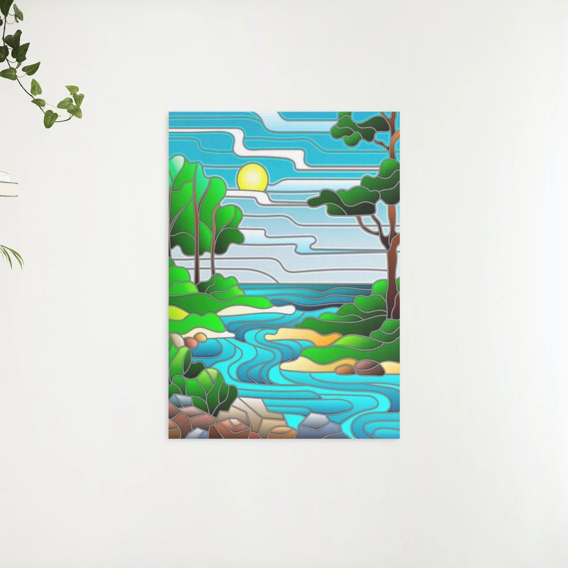 Diamantmalerei - Der Fluss - SEOS Shop ®