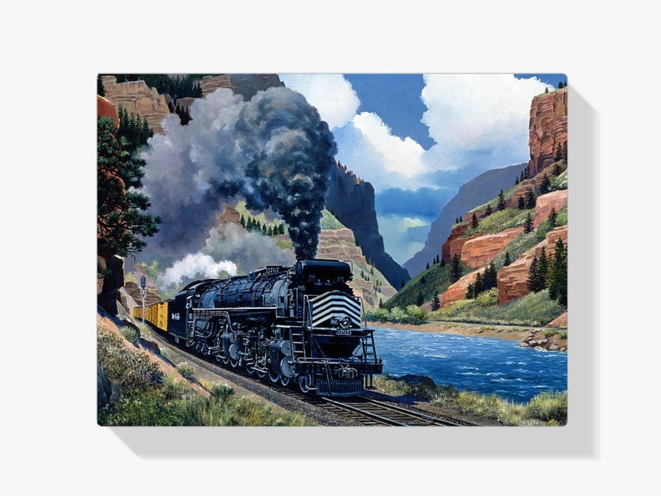 Diamantmalerei - Denver a Rio Grande Western Nr. 3707 - SEOS Shop ®