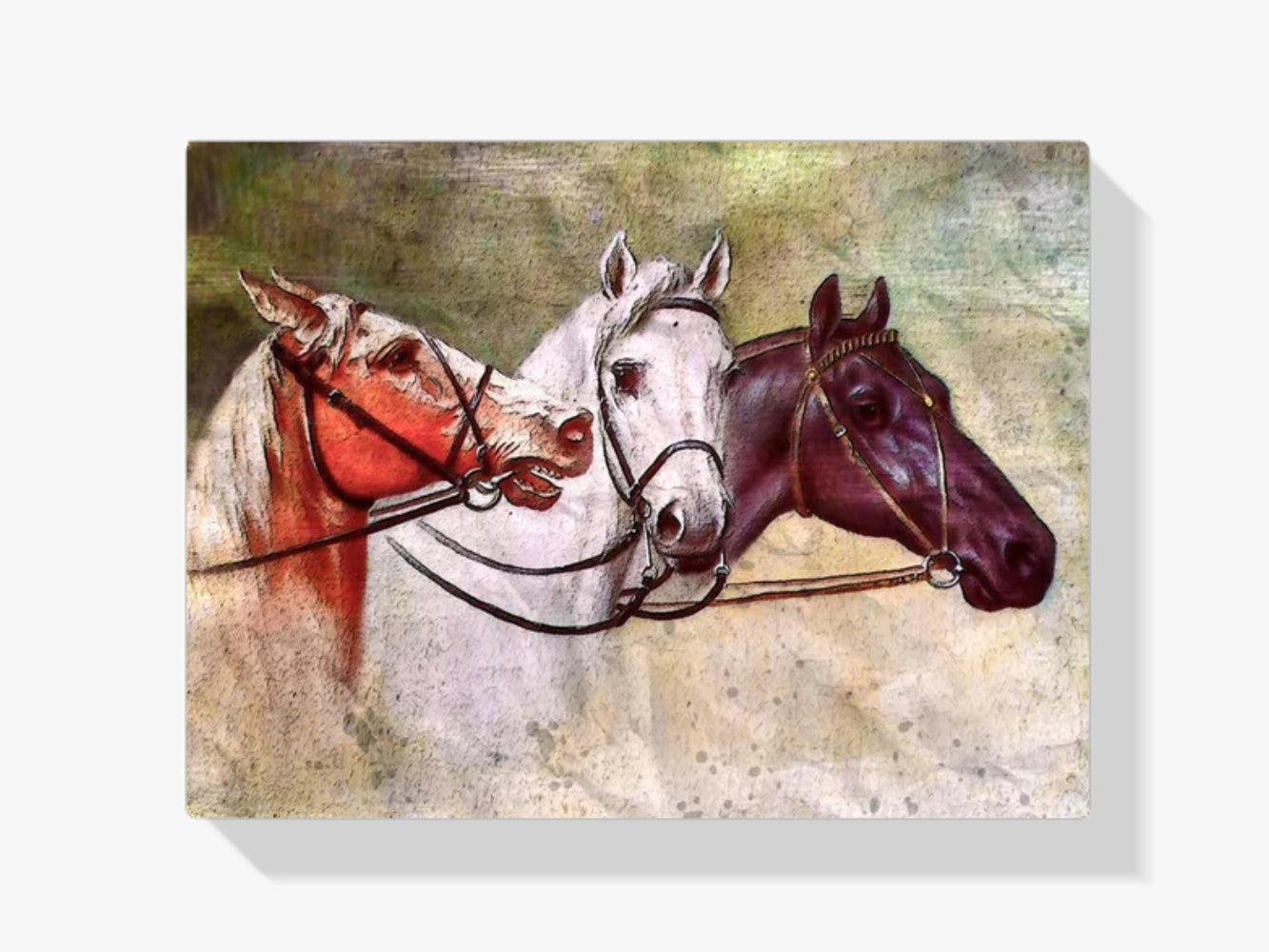 Diamond Painting - Drei Pferde - SEOS®