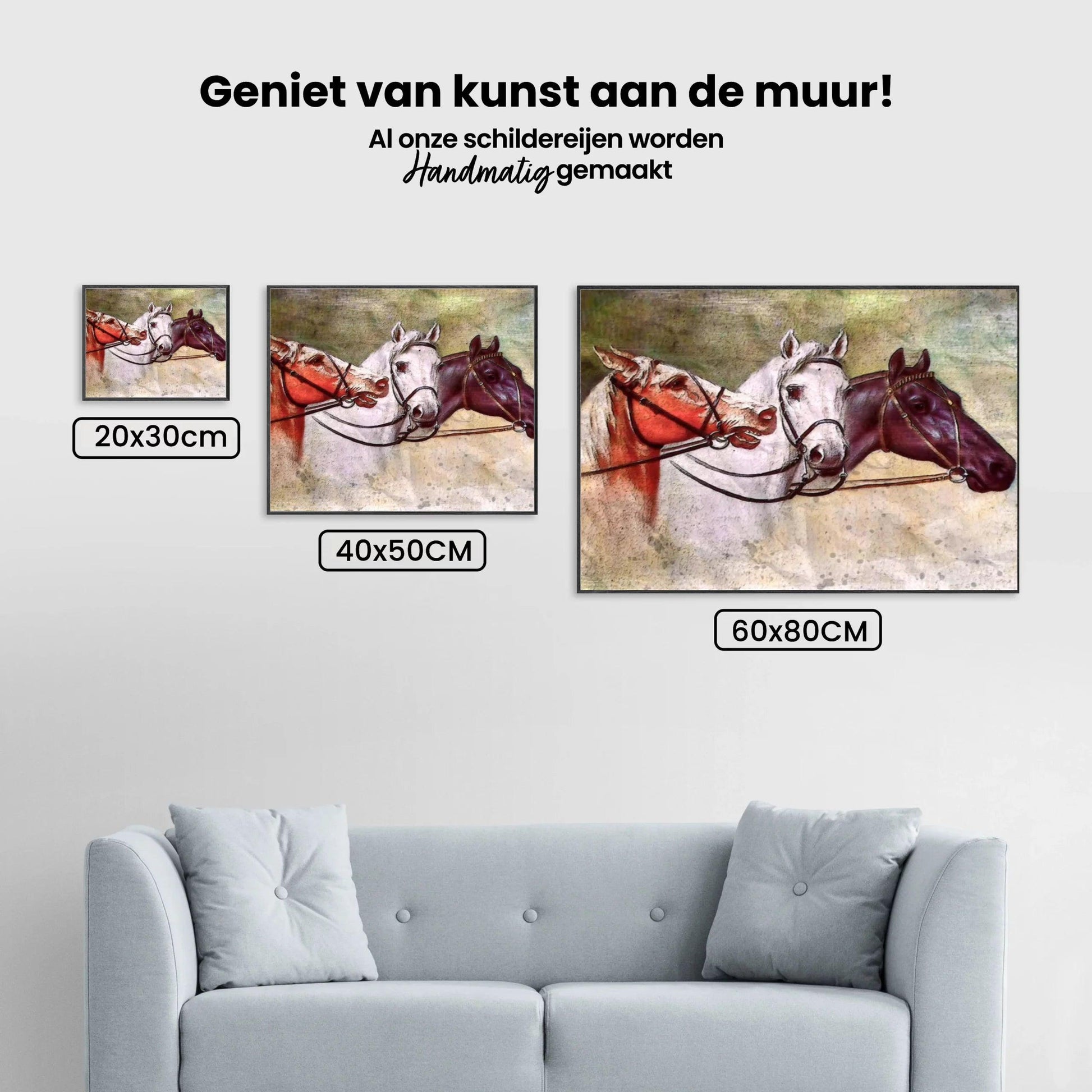 Diamond Painting - Drei Pferde - SEOS®