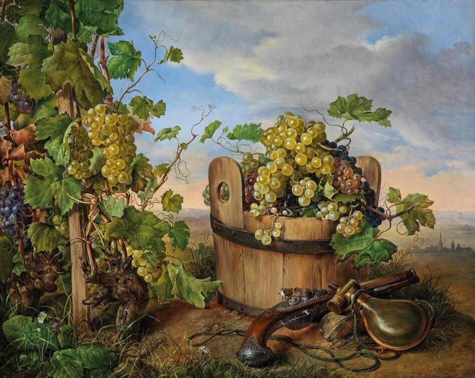 Diamantmalerei - Trauben und Pistole - SEOS Shop ®
