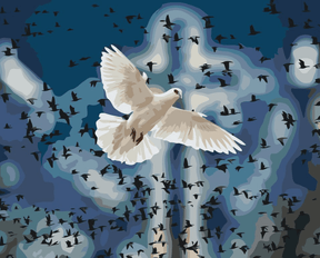 Diamantmalerei - Taube - SEOS®