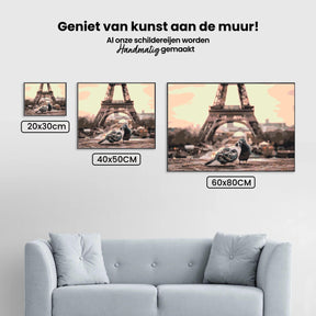 Diamantmalerei – Tauben in Paris – SEOS®