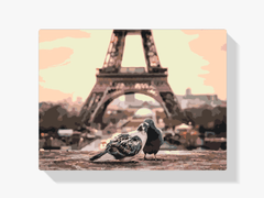 Diamantmalerei – Tauben in Paris – SEOS®
