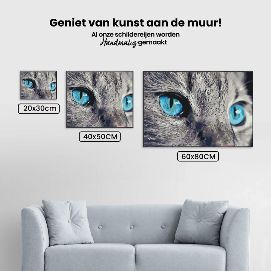 Diamond Painting – Ein durchdringender Blick – SEOS®