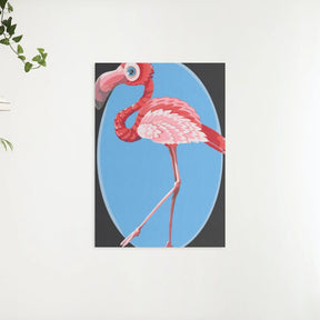 Diamond Painting – Ein Flamingo mit seinen Sachen – SEOS®