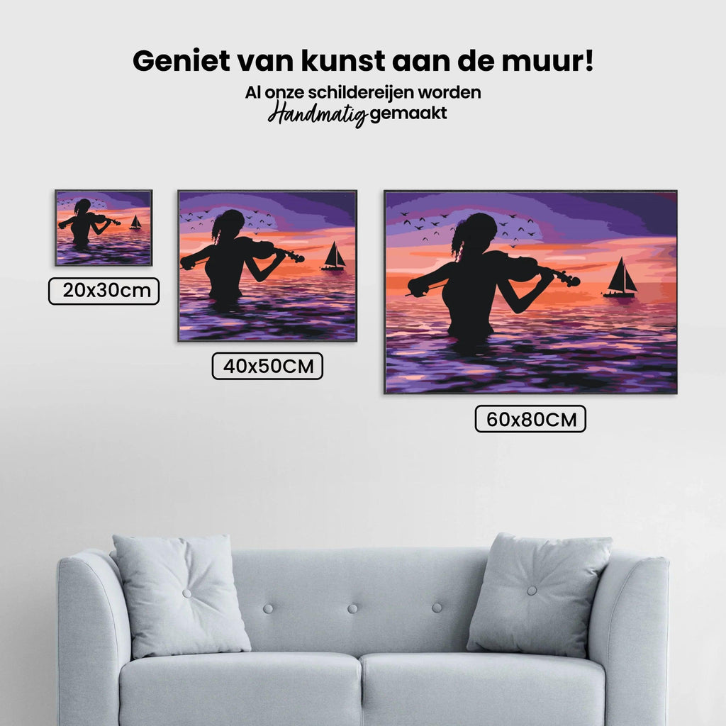 Diamantmalerei - Ein Pilzspieler im Meer - SEOS Shop ®