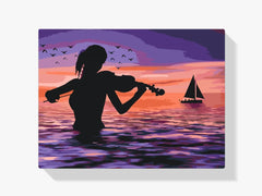 Diamantmalerei - Ein Pilzspieler im Meer - SEOS Shop ®