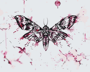 Diamond Painting - Einen Schmetterling malen - SEOS®