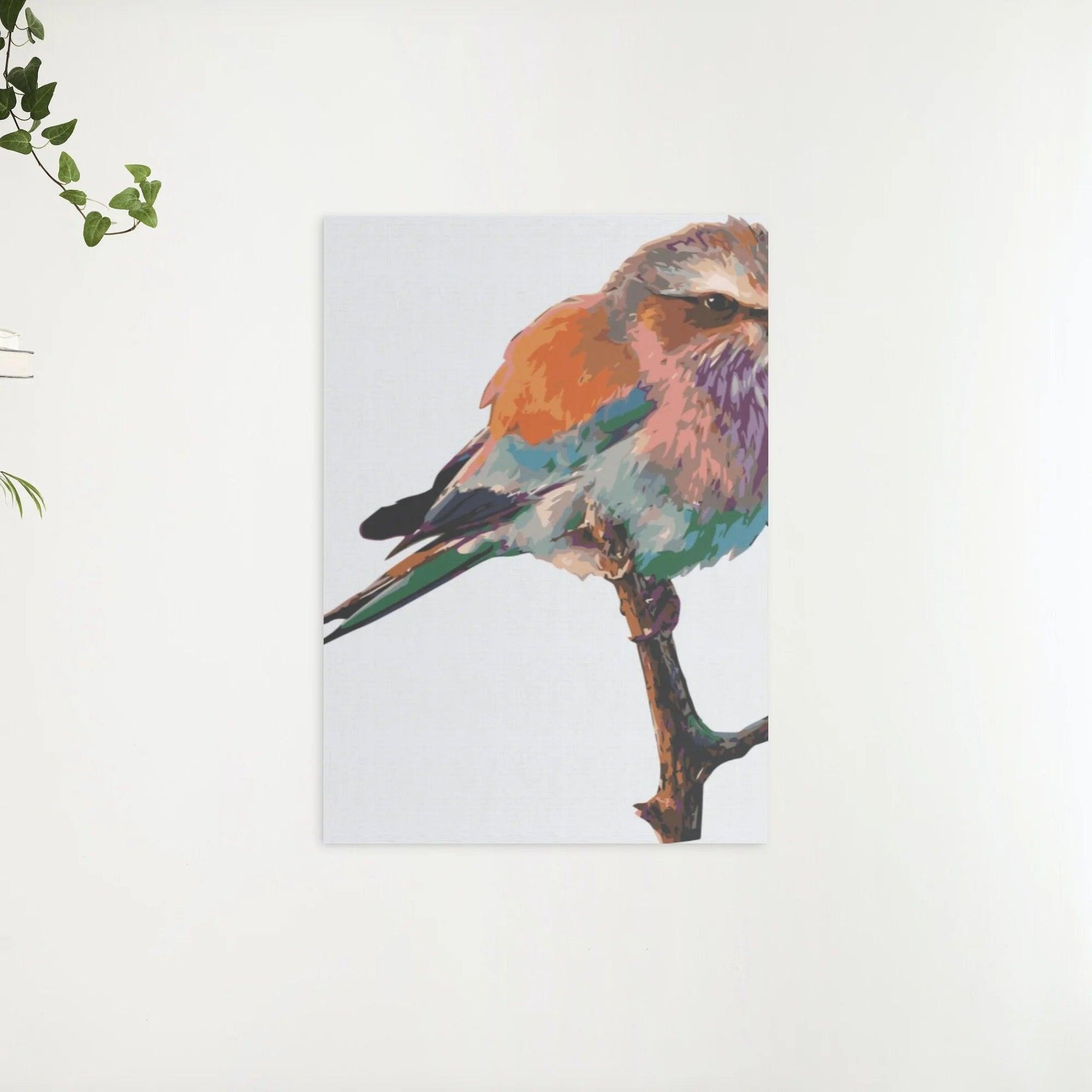 Diamantmalerei - Ein Vogel auf einem Ast - SEOS®