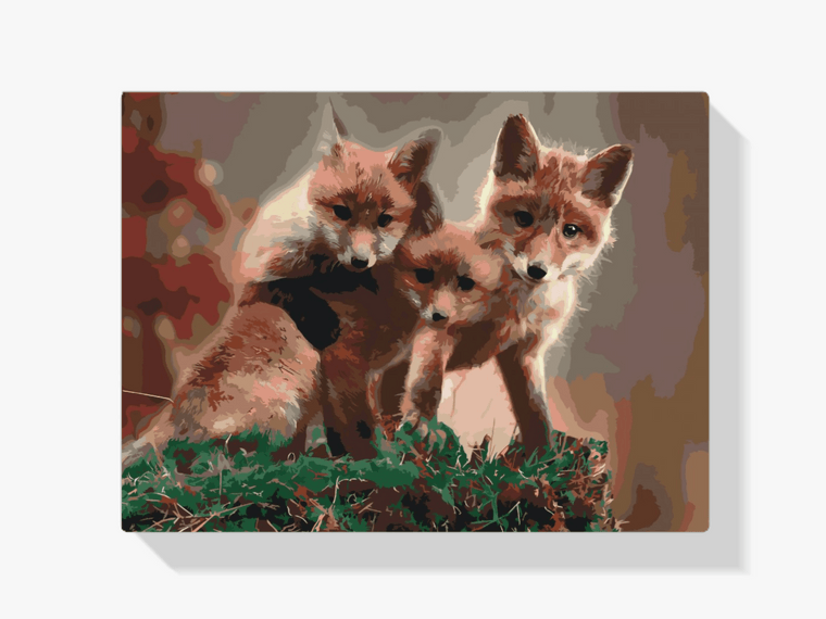 Diamantmalerei – Ein Fuchsjunges – SEOS®
