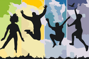 Diamantmalerei - Ein freudiger Sprung - SEOS Shop ®