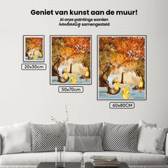 Diamantmalerei – Enten auf einer Reise – SEOS®