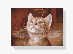 Diamantmalerei - Engelskatze - SEOS®