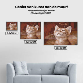 Diamantmalerei - Engelskatze - SEOS®