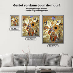Diamond Painting - Etruskische Vase mit Blumen - SEOS Shop ®