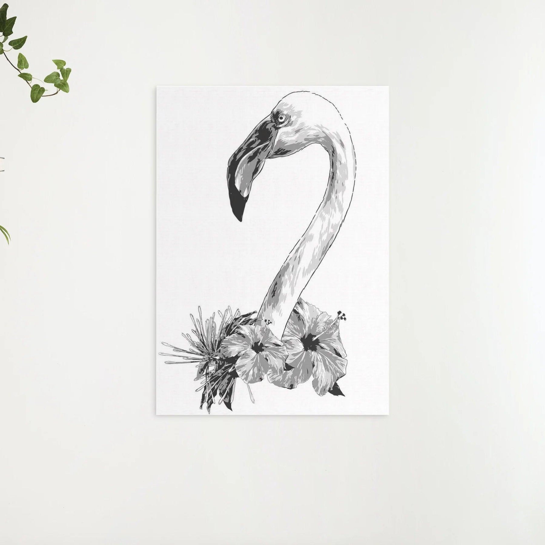 Diamantmalerei - Flamingokopf - SEOS®