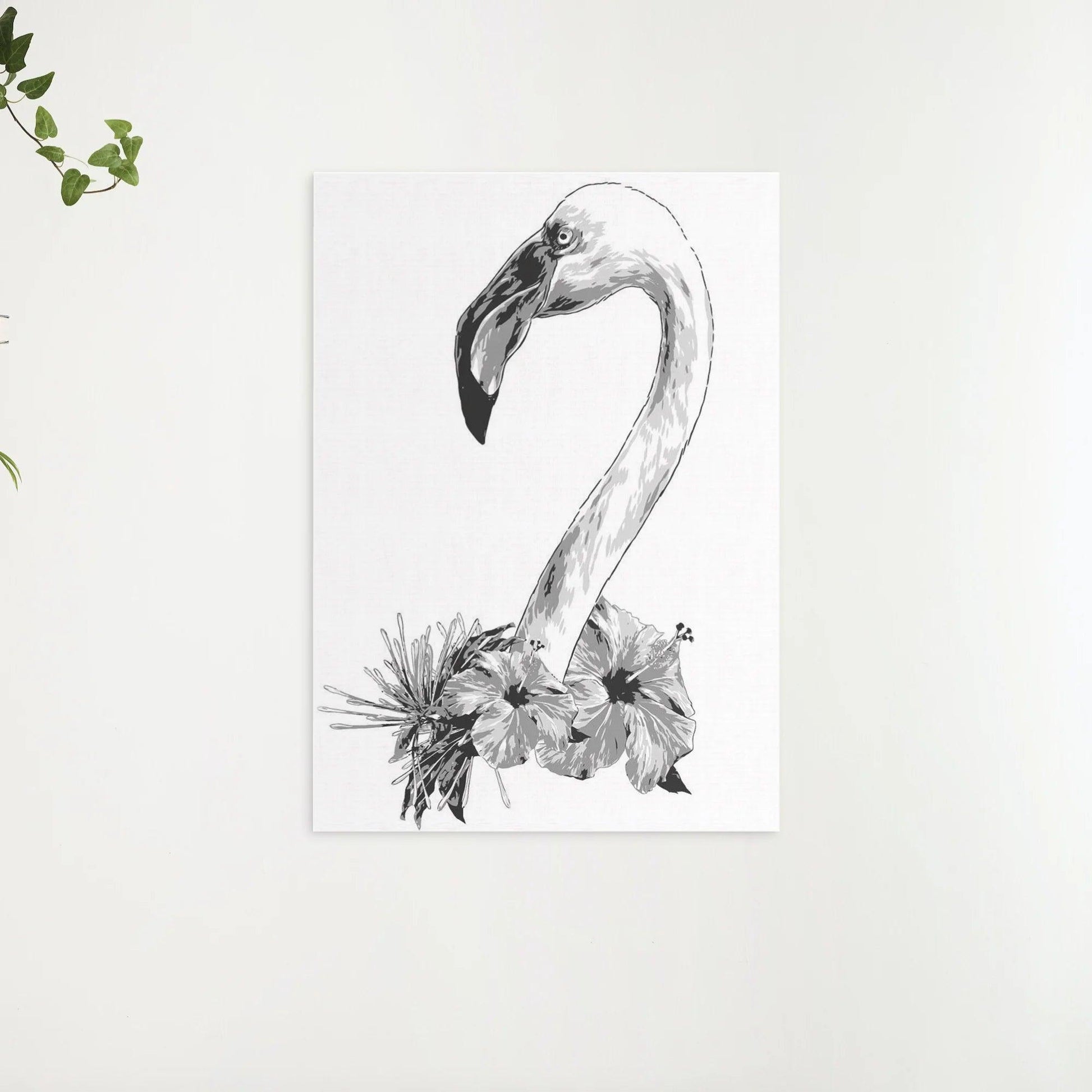 Diamantmalerei - Flamingokopf - SEOS®