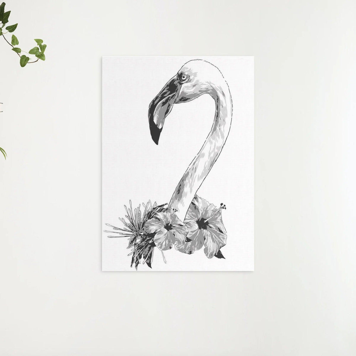 Diamantmalerei - Flamingokopf - SEOS®