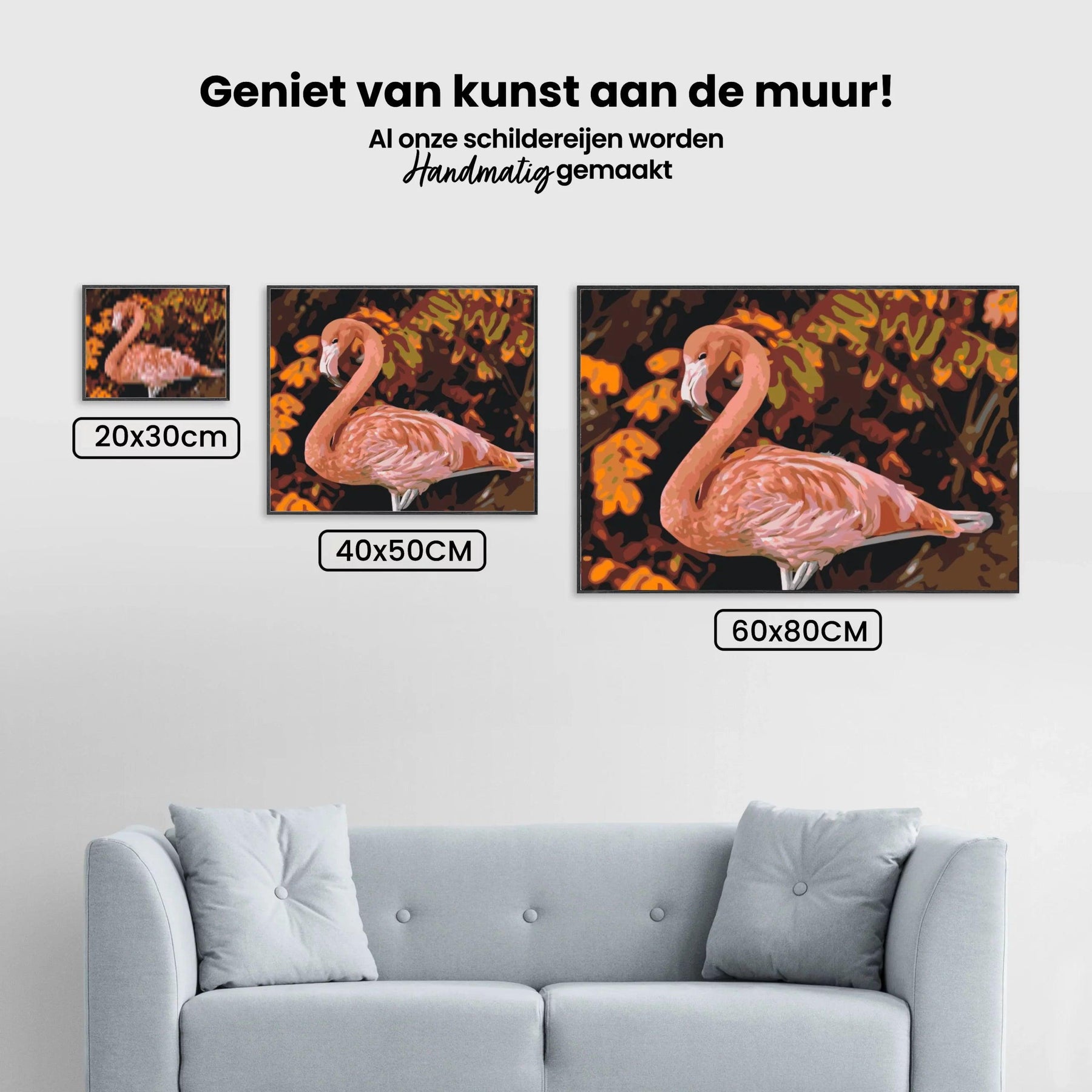 Diamond Painting - Flamingo in der Natur - SEOS®