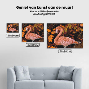 Diamond Painting - Flamingo in der Natur - SEOS®