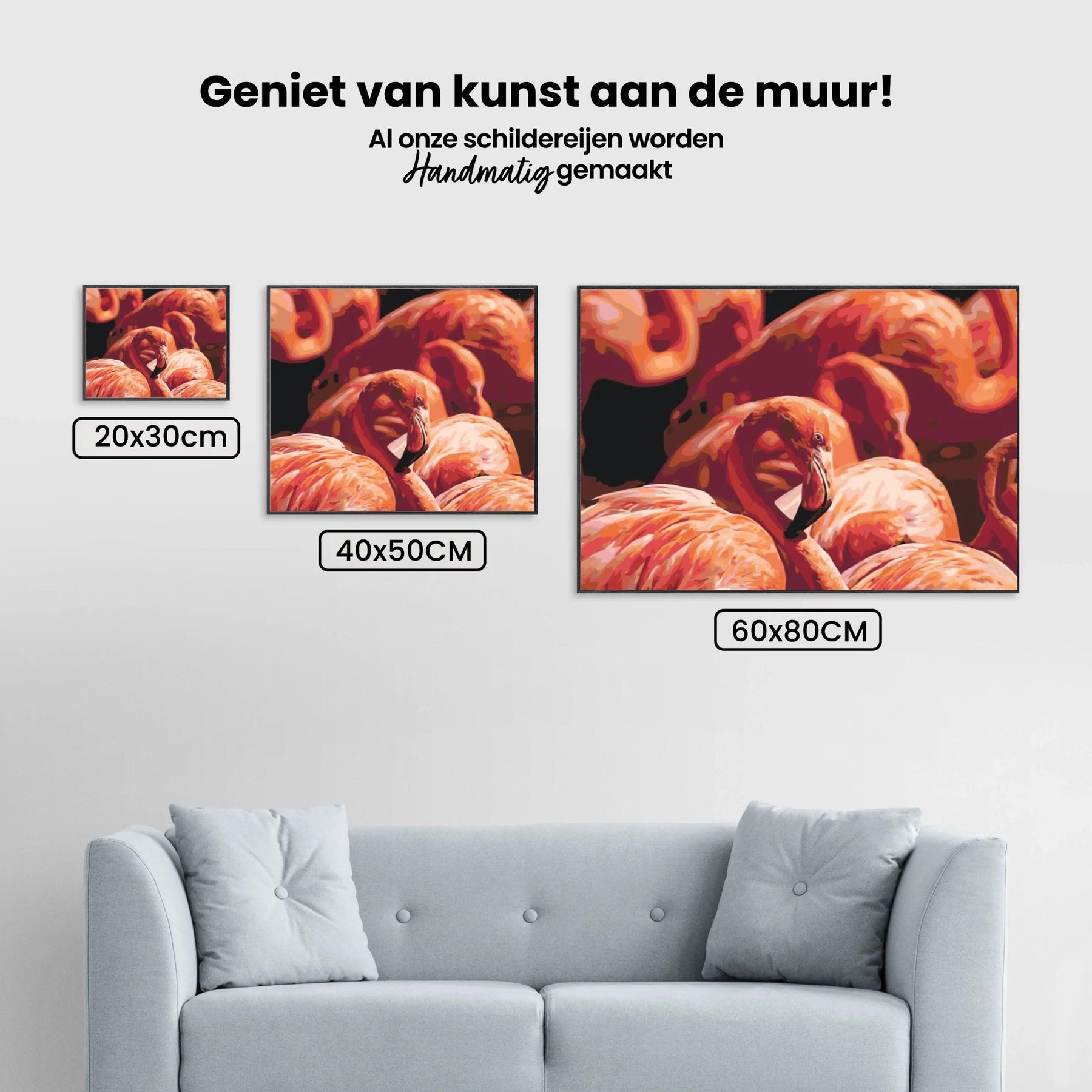 Diamantmalerei - Flamingos 2 - SEOS®