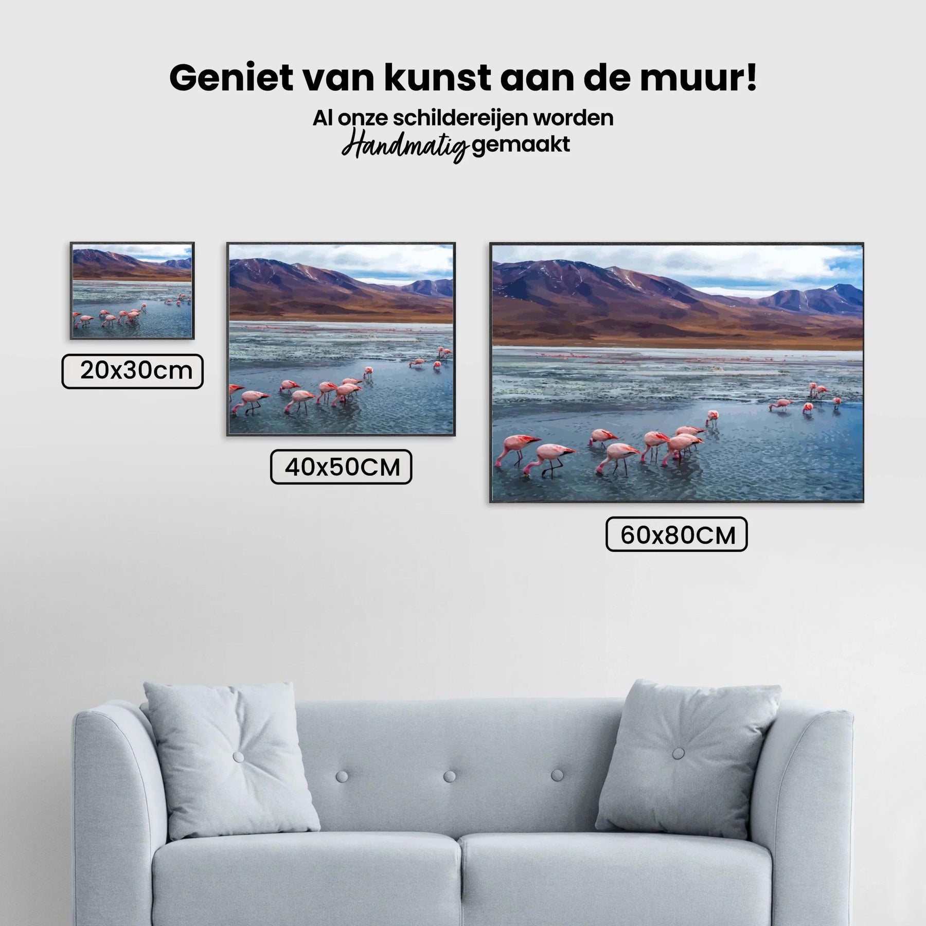 Diamond Painting - Flamingos in Bolivien - SEOS Shop ®