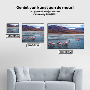 Diamond Painting - Flamingos in Bolivien - SEOS Shop ®