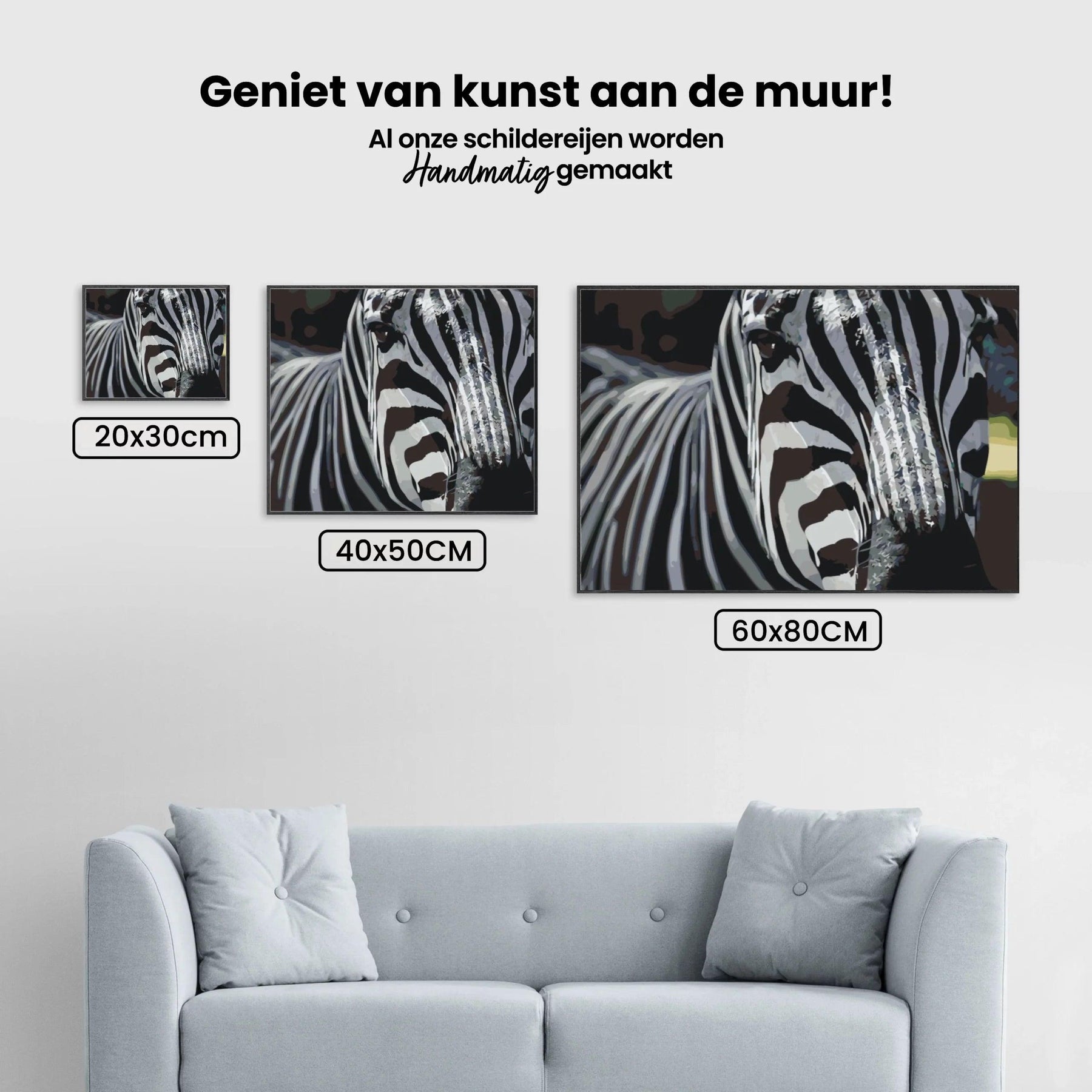 Diamond Painting - Fokus auf Zebra - SEOS®