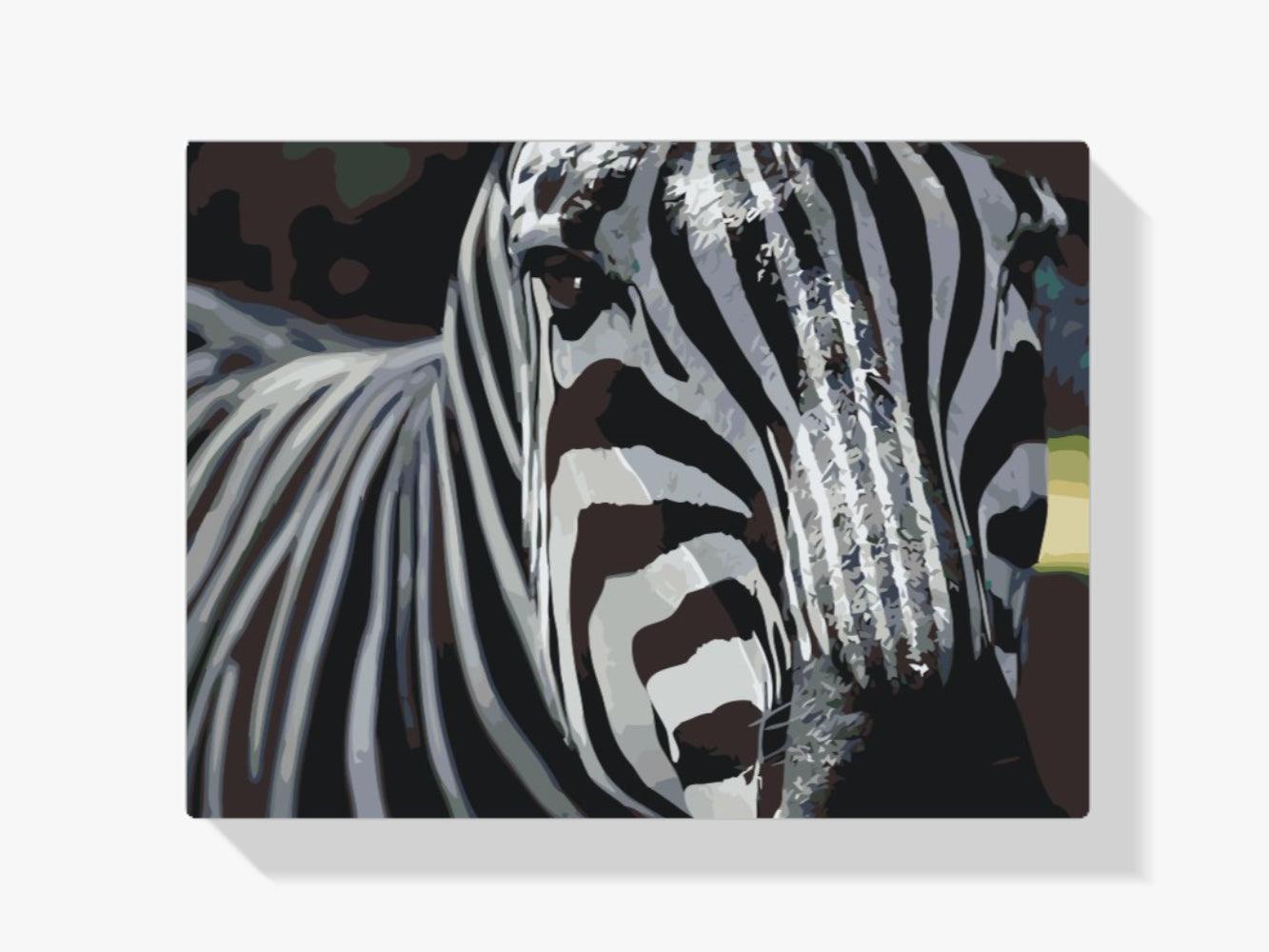 Diamond Painting - Fokus auf Zebra - SEOS®