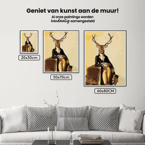 Diamond Painting - Gentleman Hirsch - SEOS®