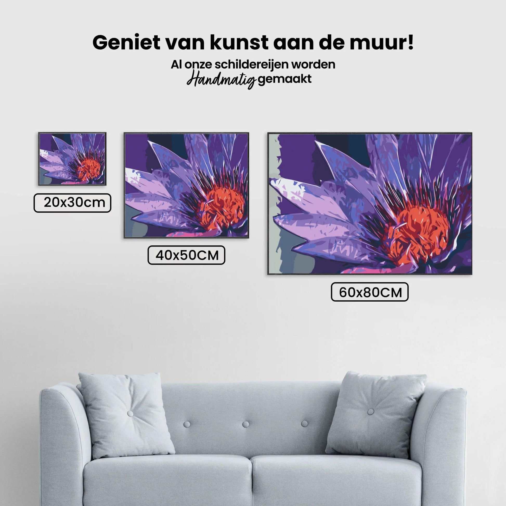 Diamantmalerei - Gemalte Blume - SEOS Shop ®