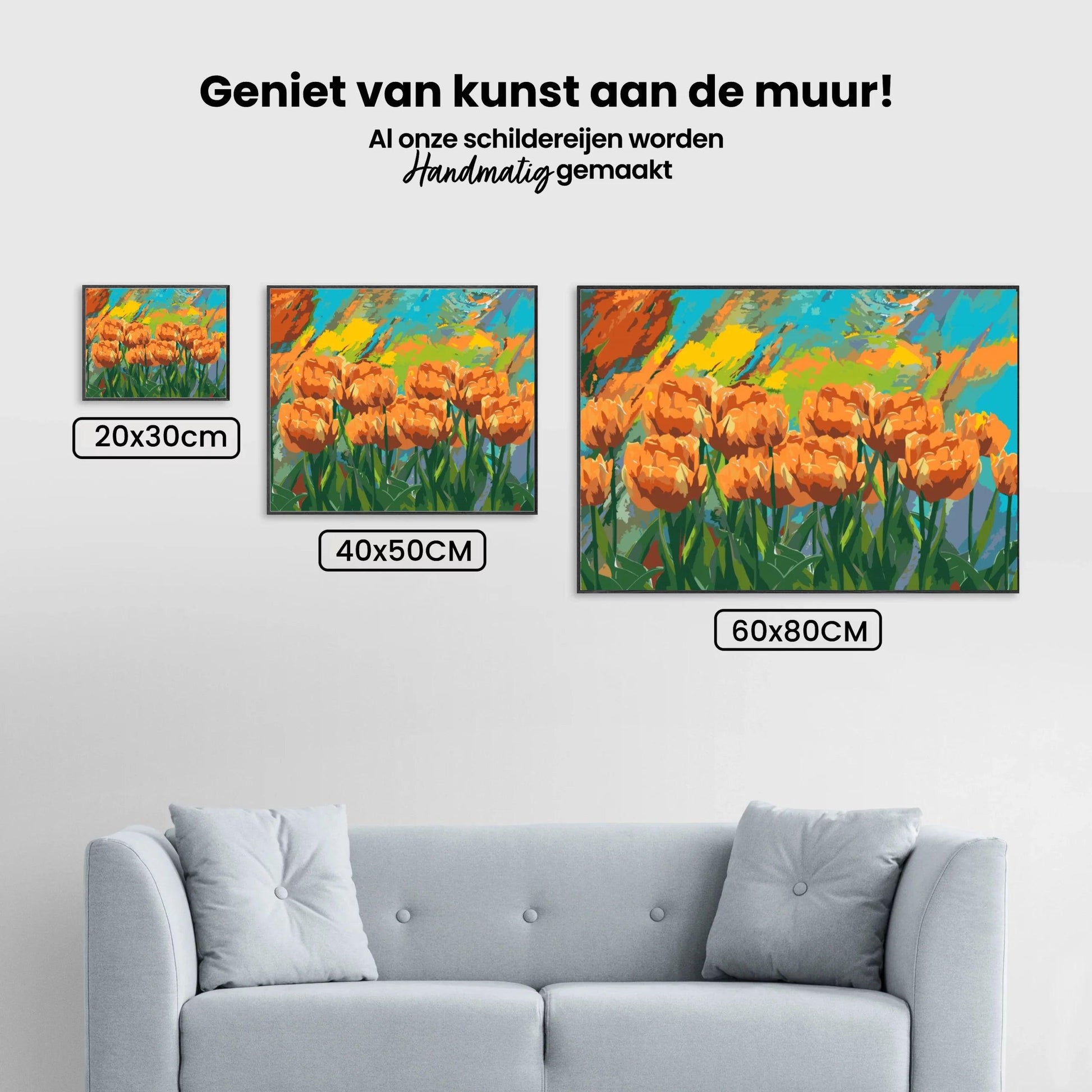 Diamond Painting - Gemalte Tulpen - SEOS Shop ®