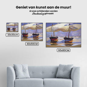Diamantmalerei - Gestrandete Boote - SEOS Shop ®